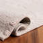 Tapis ivoire / gris anthracite en laine, coton et viscose Sina-2042297626