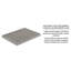 Susete Orthopedic Pet Bed Egg Crate Bamboo Small-1030314676
