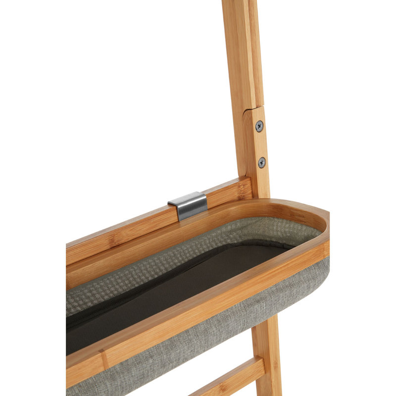 Wood 4 Freestanding Towel Rack