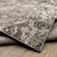 Tapis gris / ivoire à motif abstrait Gwern-1113928333