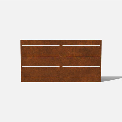 Veradek Decorative Screen Series Linear Privacy Screen 1 Panel (95% Privacy) by Veradek