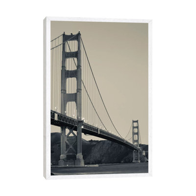 Golden Gate Bridge At Dawn, San Francisco, California, USA 1 Piece Floater Frame Wall Art on Canvas