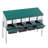 Nesting Boxes for Chickens, 4 Compartments Chicken Nesting Box with Legs, Chicken Laying Boxes with Lid Cover