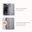 Chauffe-terrasse Afterglow 48 000 BTU Terrafab, réservoir de gaz interne, gris clair