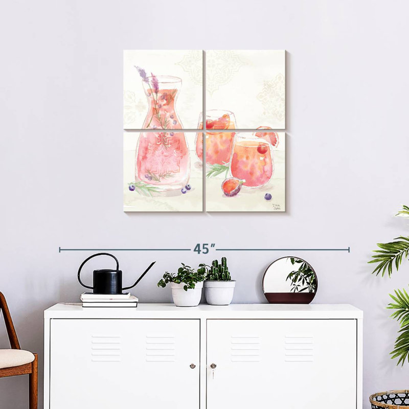 Yarlin Classy Cocktails II, 26" H x 26" W
