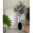 Artificial Olive Tree In Black Konos Vase-1865542875