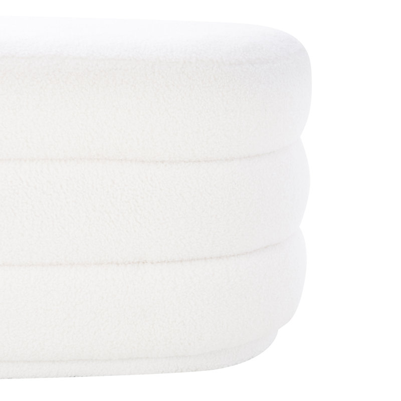 Xante  Sherpa Upholstered Ottoman