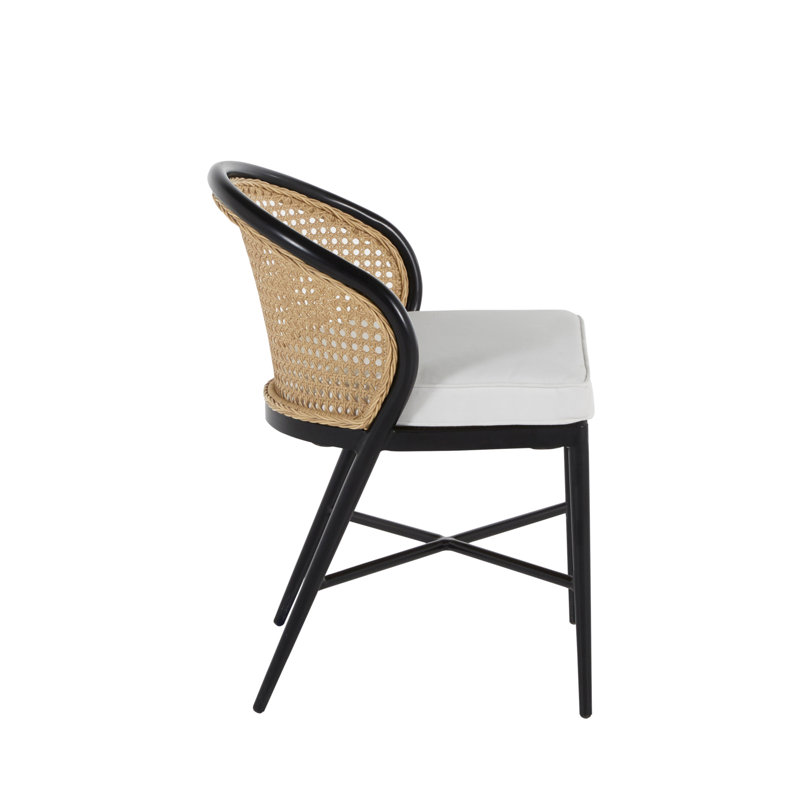 Havana Patio Dining Side Chair with Cushions