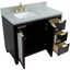 Ensemble de meuble-lavabo simple 43 "avec miroir Schreck-326489473-326489478