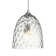 Flatiron 1 - Light Chrome Teardrop Pendant