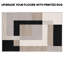 Oriental Machine Tufted Shag Area Rug-1015362518