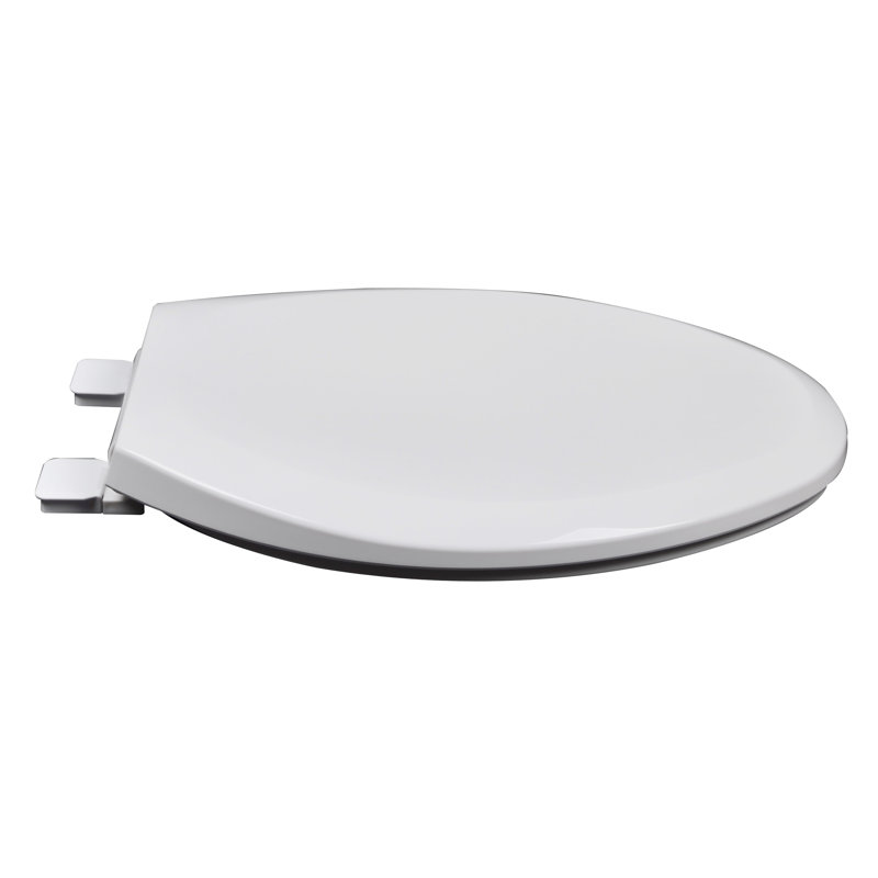 Elongated Toilet Seat and Lid, Cotton White