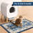 Faux Nylon Fleece Non Slip Washable Kitchen Mats (Set of 3)-1963844825