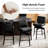 Lafrance Modern Barstool with Adjustable Features-405340133-405340134
