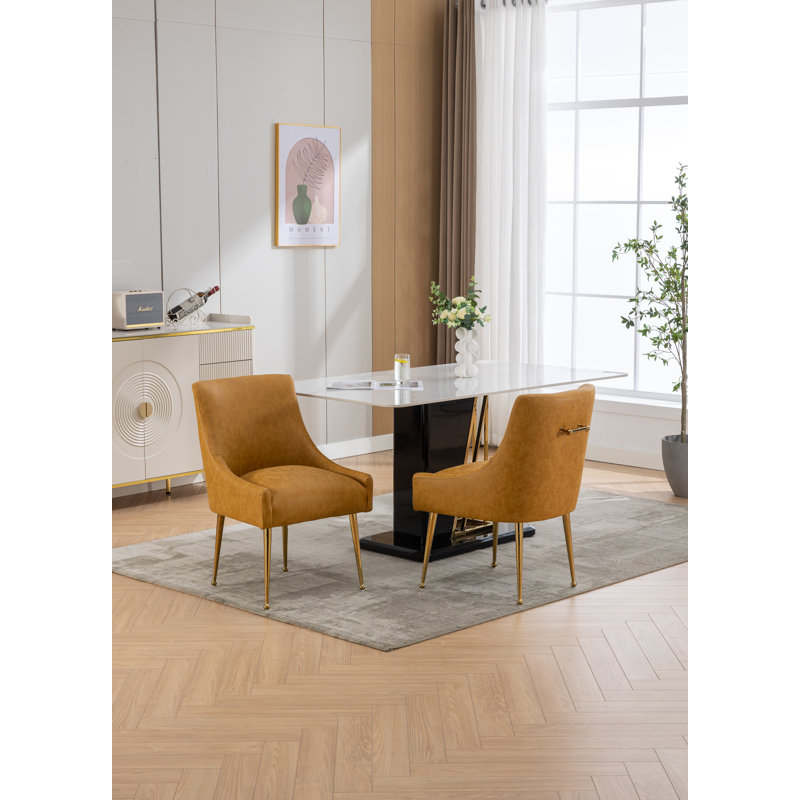 Chaise Waltrudis, Jaune clair