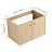 28.98 In. Deep 30" Bathroom Vanity, Oak Plywood, Functional Storage Unit 24Inch/48Inch Available
