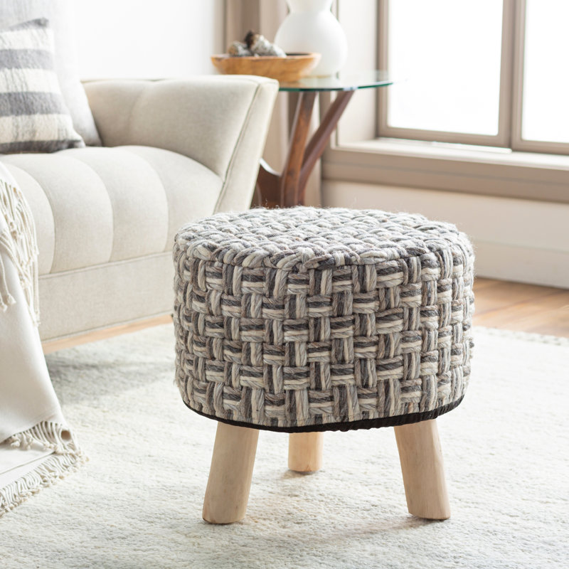 Balliet Solid Wood Accent Stool
