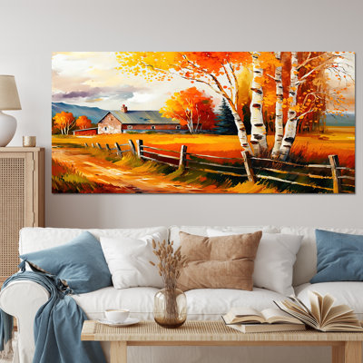 " Small Cottage In Autumn IV "