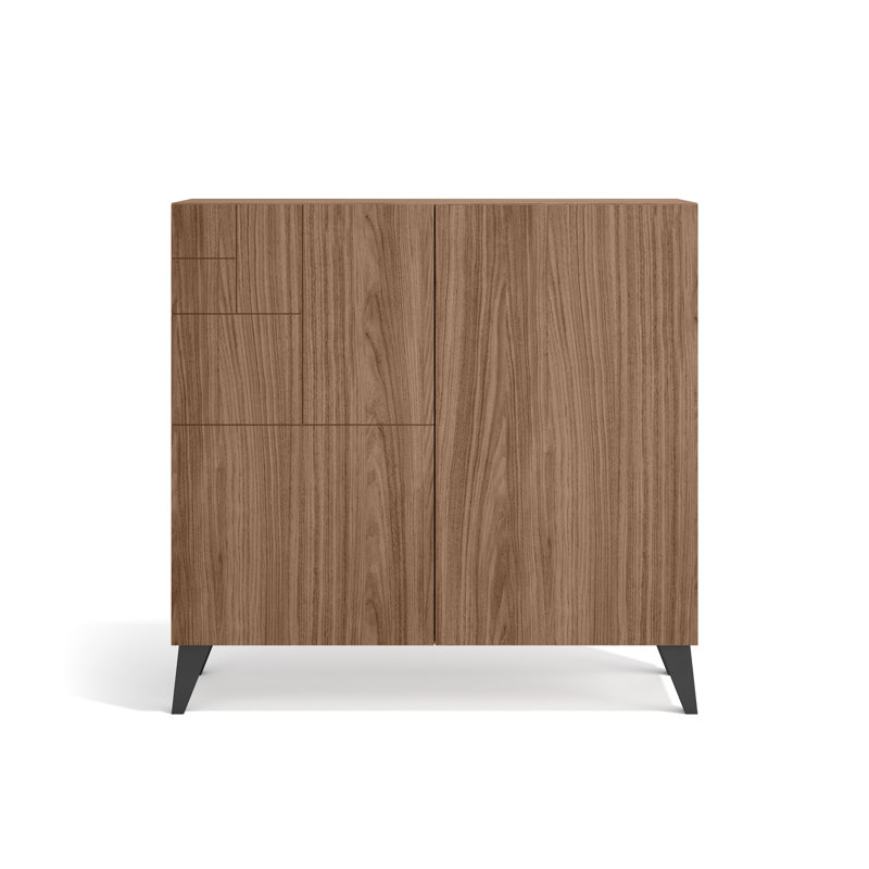 15 Pair Shoe Storage Cabinet, Brown 