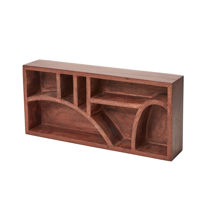 Tablette en bois massif Mango