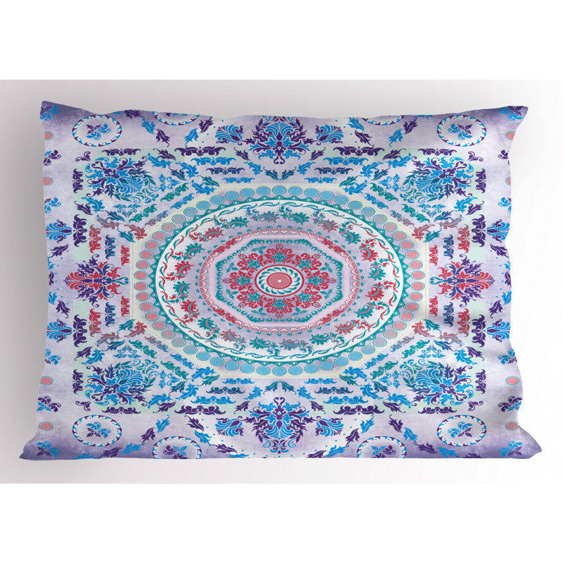 Manly Polyester Damask Sham Set, Twin