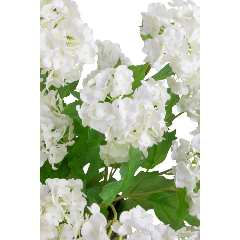 Maelle RealTouch Snowball Hydrangea Pedestal Arrangement