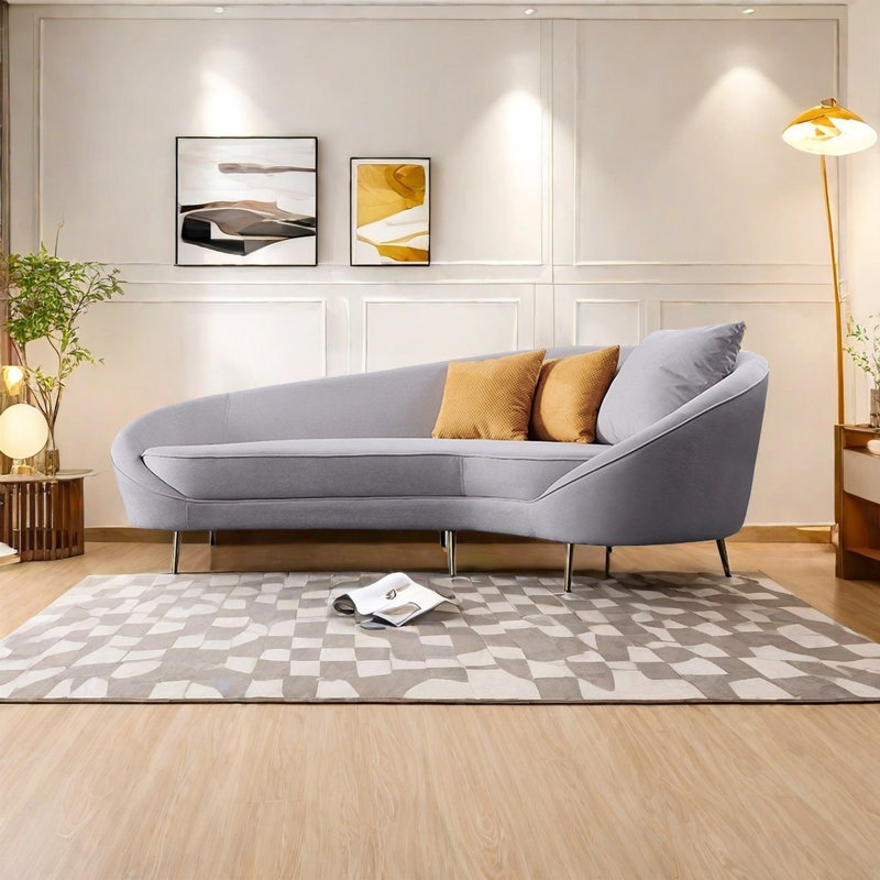 Comfortable Chaise Lounge with Soft Fabric