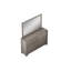 Commode en bois de style moderne 1Pc