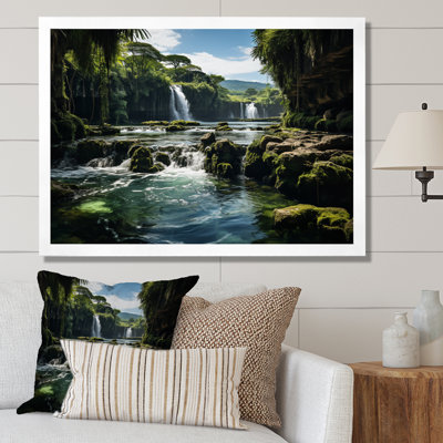 " Dominican Cascading Waterfalls "