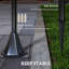 Lampadaire solaire simple 48 po