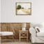 Cadre flottant blanc Farmhouse Path Tranquility, design par Leah Straatsma-1492741996-1492741997