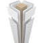 Craftsman Classic Herringbone Modern Square-70788237