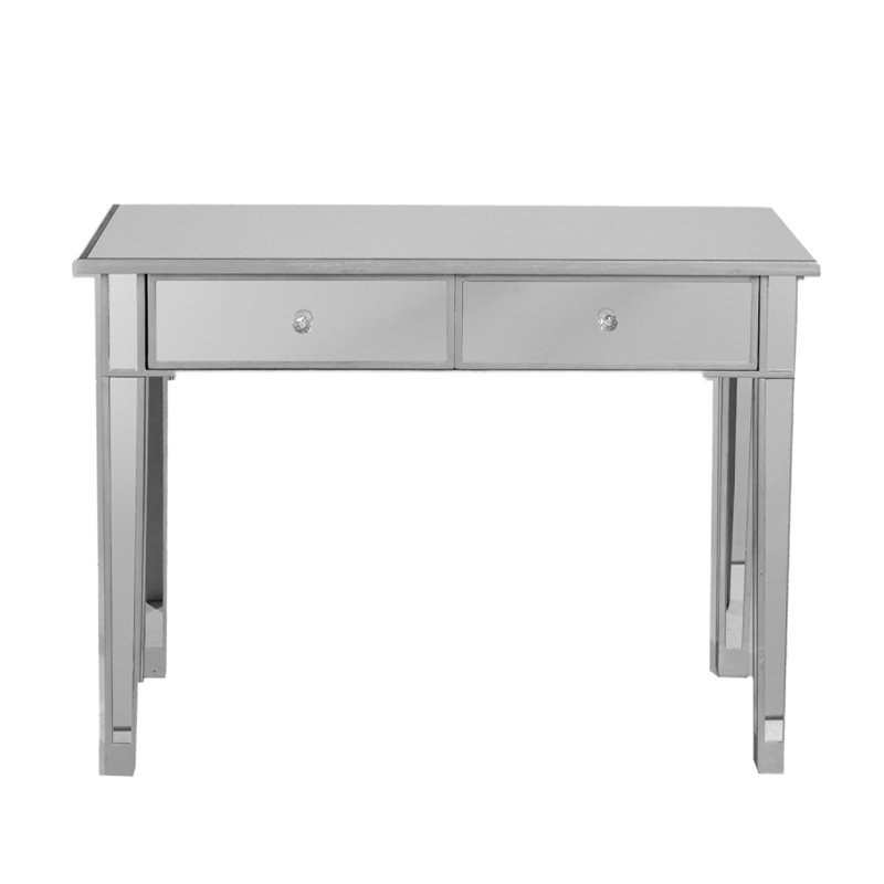 Mirage Mirrored 2-Drawer Console Table