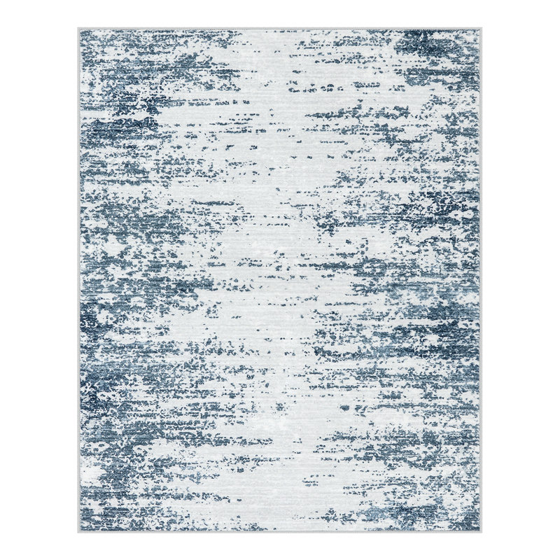 Tapis de sol antidérapant et lavable Kayo, Rectangulaire 8 pi x 10 pi