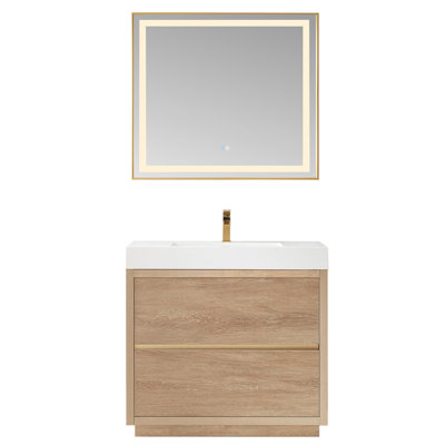 Beira 35.8'' Single Bathroom Vanity