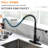 XWSI Pull Out Touch Kitchen Faucet