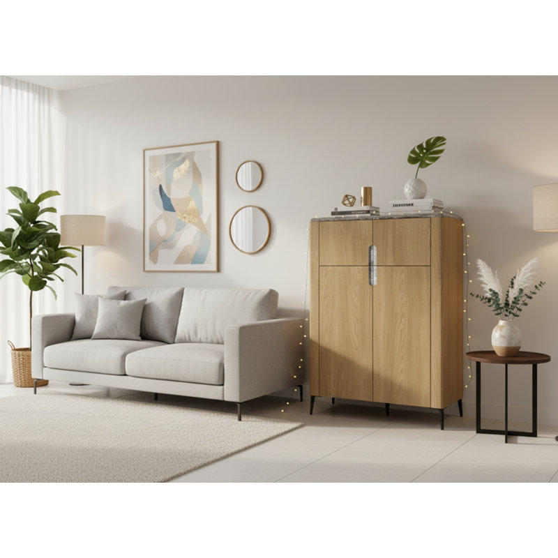 Straimont Particle Board Rectangle Accent Chest