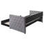 Lit de jour simple avec couchette Cross Creek
