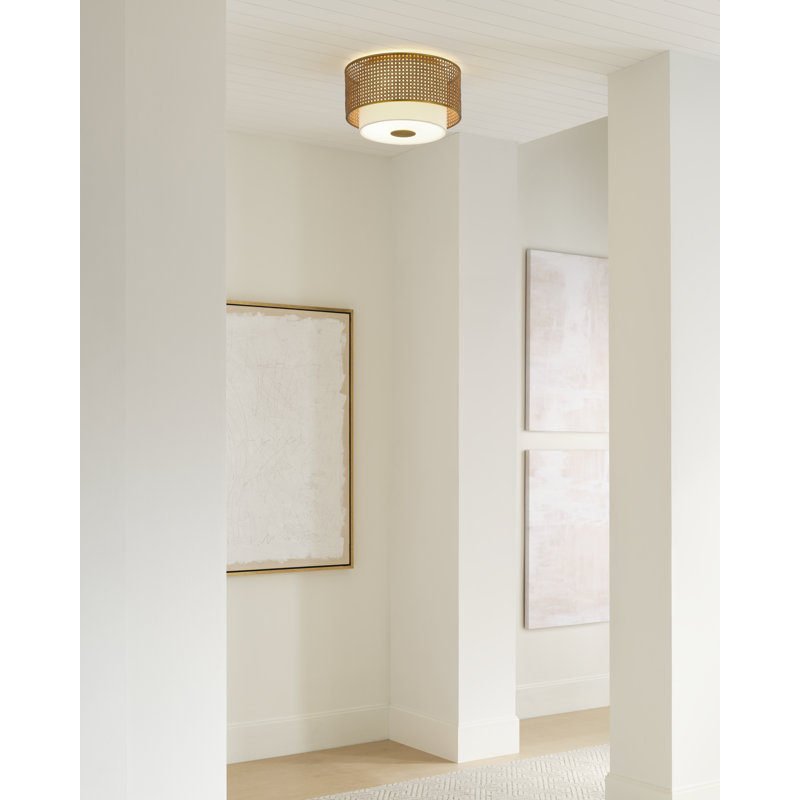 Sawyer 3 - Light Flush Mount, White