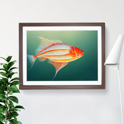 Intense Fish - Framed Print