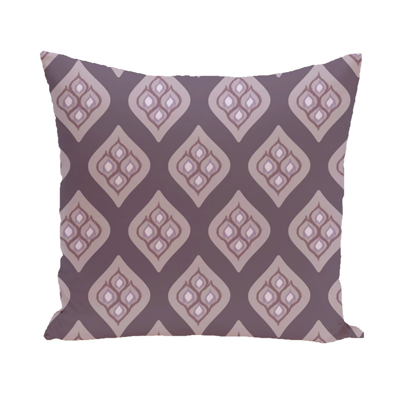 Housse et insert de coussin carré Animal Magnatism, H 26 po x l 26 po, Mauve