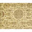 Hand Knotted Wool Area Rug in Gold And Beige