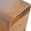 Craigwood 40cm W Solid Wood Bedside Table