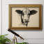 Charcoal Cow II - Peinture sur toile encadrée-529338432