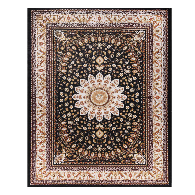 Tapis d'intérieur 100% nylon Clavene Milan, Rectangle 12 pi x 15 pi