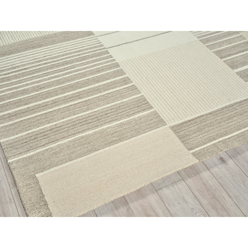 Castine Handmade Geometric Area Rug, Rectangle 10' x 14'