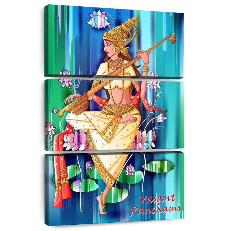 Adella Saraswati sur Vasant Panchami
