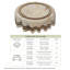 Nappe géométrique ronde 180 x 180 cm-1926258622