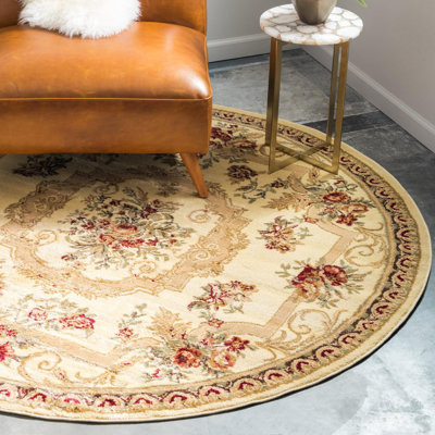 Debora Oriental Cream Area Rug