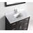 Dallaire 60'' Single Bathroom Vanity with Carrara Marble Top-1011833944